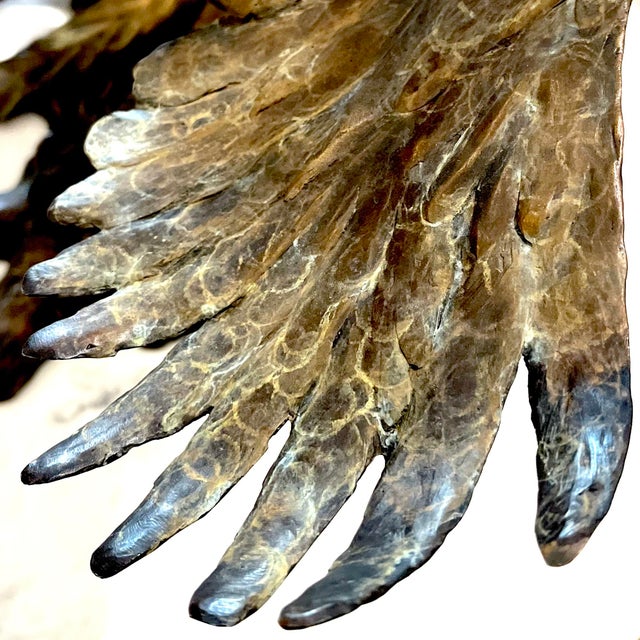 Monumental Bronze Sculpture - Pheasants - "Farmboys" by Stefan Savides For Sale - Image 11 of 13