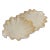 Antique Porcelain Shell Serving Dish 19th C. Gold Gilt For Sale