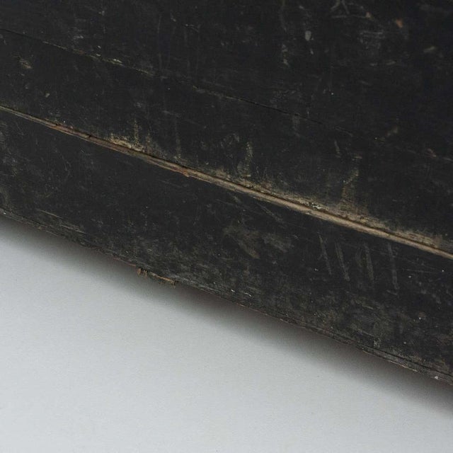 Large Spanish Hachero Candleholder in Stained Wood, 1940s For Sale - Image 10 of 14