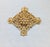 Monet Vintage 1969 Signed Monet Goldtone Openwork Brooch For Sale - Image 4 of 8