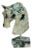 Genuine Emerald Horse Head Bust Statue Natural Gemstone For Sale