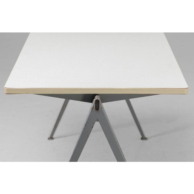 Large Pyramid Table attributed to Wim Rietveld for Ahrend de Cirkel, Netherlands, 1960s For Sale - Image 11 of 18