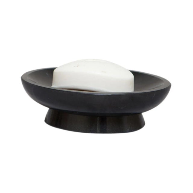 Black Marble Soap Dish Chairish