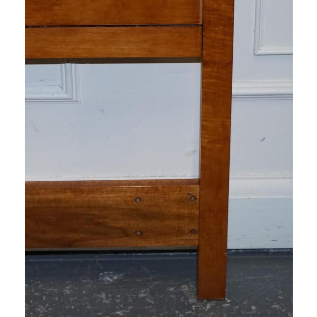 Biedemeier Style Queen Size White Genesis Headboard from American Hickory For Sale - Image 5 of 9