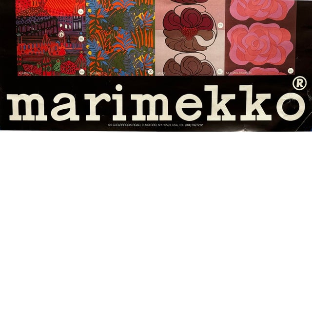 1980s Marimekko Designs Promotional Poster | Chairish