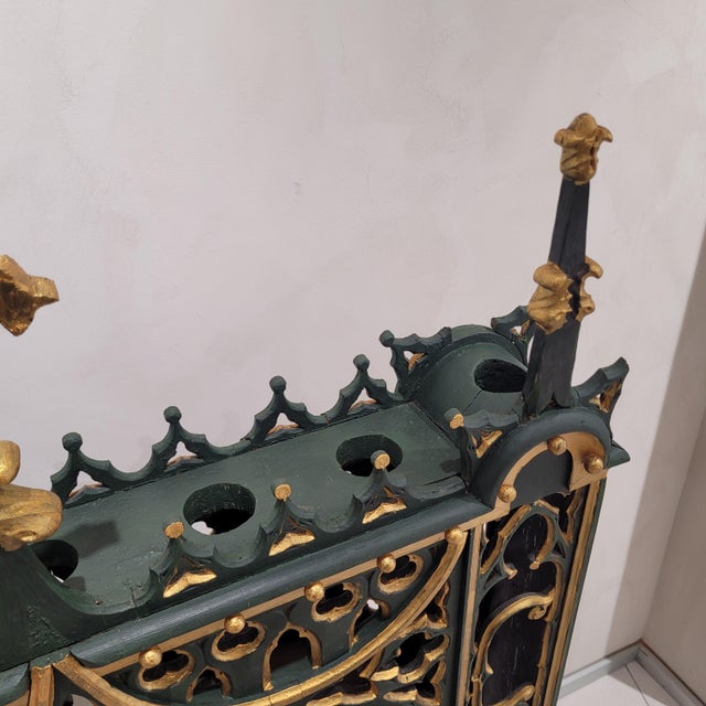20th Century Neo-Gothic Oratory Altar, Spain, 1890s For Sale - Image 11 of 18
