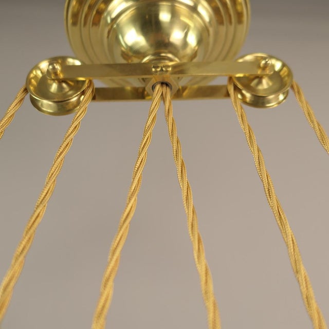 1930s English Billiard Ceiling Light, 1930s For Sale - Image 5 of 10