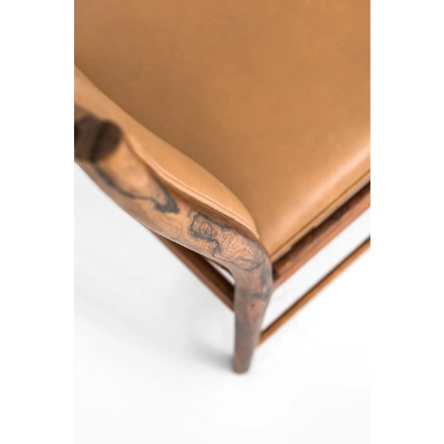 Wood Darby High-Back Dining Chairs by Torbjørn Afdal for Nesjestranda Møbelfabrik, 1950s, Set of 6 For Sale - Image 7 of 10