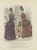 Journal des Dames et des Demoiselles, Tartan Dress & Child at Zoo, 1887, Engraving For Sale