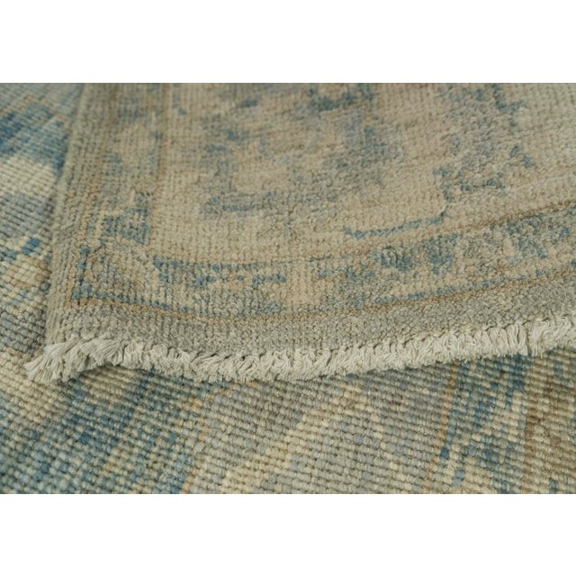 Oushak Rug 3'4" x 5'2" #21331 For Sale In Houston - Image 6 of 8