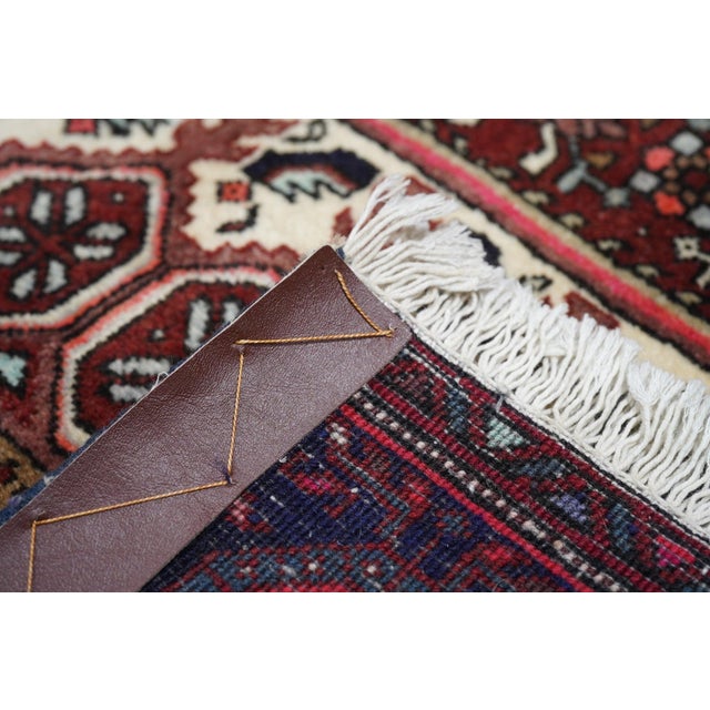 Navy Blue Bidjar Rug 3'5'' X 4'8'' For Sale - Image 8 of 8
