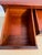 Brass Antique Chippendale Style Mahogany Writing Desk / Dressing Table by Northern Furniture Co For Sale - Image 8 of 14