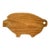 Vintage Wood Pig Cutting Board For Sale