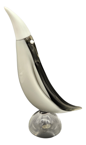 Bird Sculpture in Murano Glass by Livio Seguso, 1960s