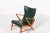 Set of Architectural Swedish Armchairs by Axel Larsson, 1950s For Sale - Image 6 of 9