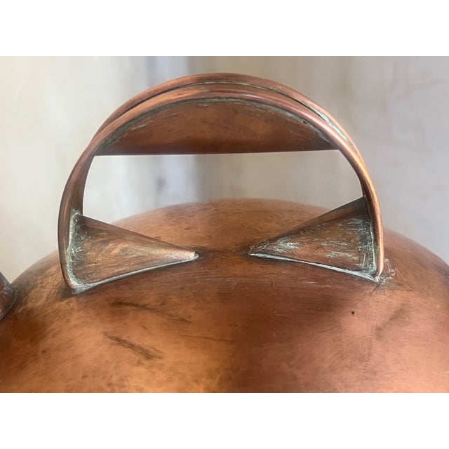 Late 19th century French Provencial watering can made of copper