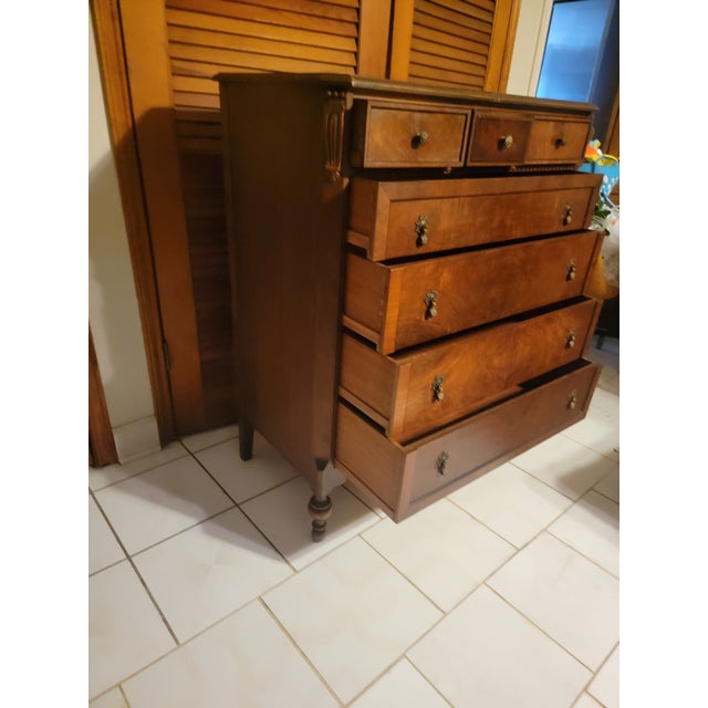 Brown Early 20th Century Chest by Northern Furniture Company For Sale - Image 8 of 12