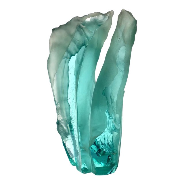 Bri Kepkové, Abstract Sculpture, 1970s, Crystal For Sale