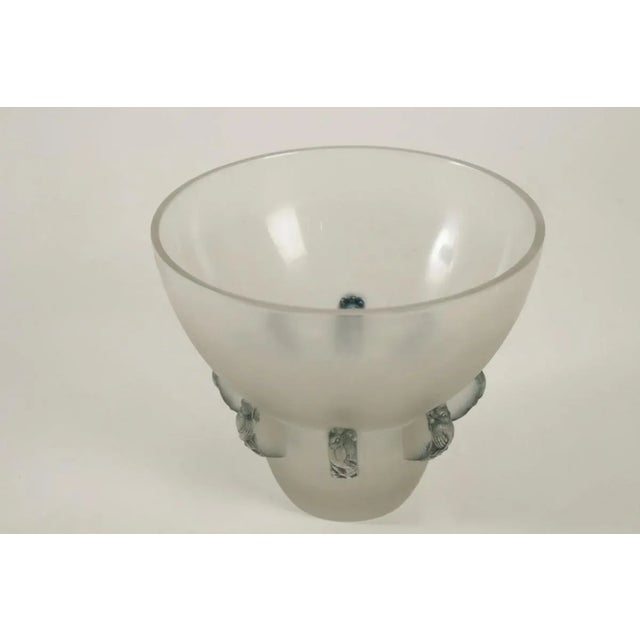 Vintage Carthage Vase by René Lalique, 1930 For Sale - Image 4 of 5