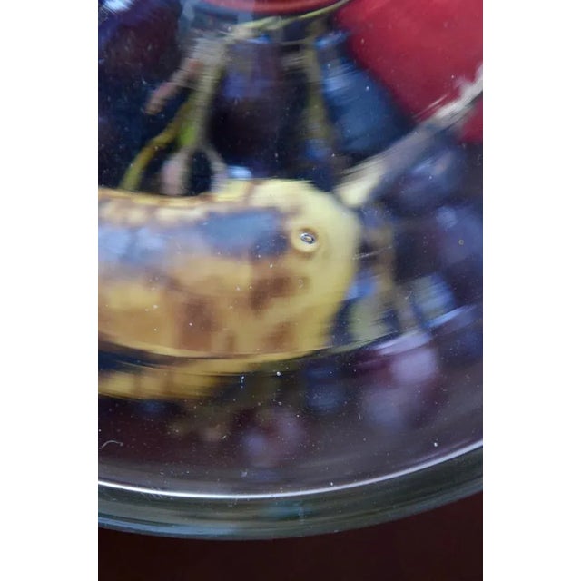 Glass Blown Glass Cheese Bell, France, 1940s For Sale - Image 7 of 8