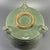 Ceramic Antique Chinese Celadon Tripod Censer With Carved Floral Motifs, Collectible Antique For Sale - Image 7 of 7