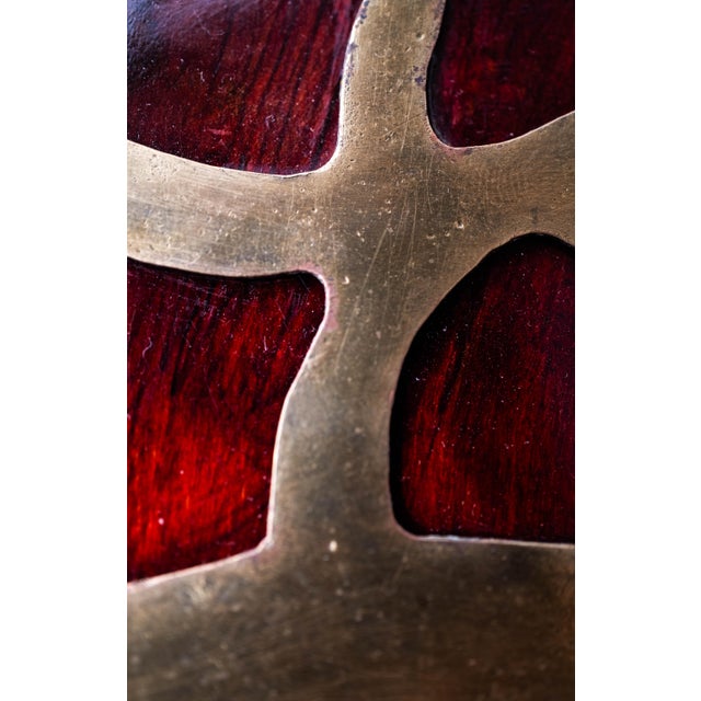 Art Nouveau Mirror by Vienna School for Nedomansky Brothers, Vienna, 1890s For Sale - Image 6 of 14
