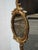 Glass Vintage French Rococo Louis XV Gold Wall Mantle Mirror Scrolled Flourishes For Sale - Image 7 of 11