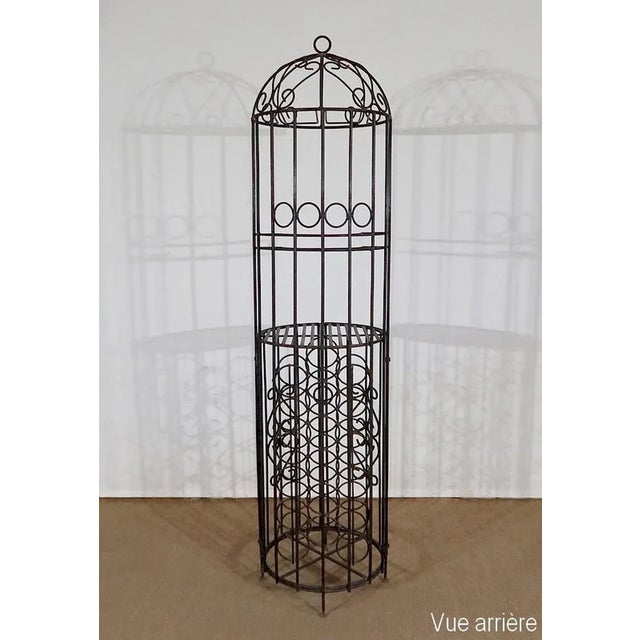 20th Century Kiosk Wrought Iron Wine Bar For Sale - Image 18 of 18
