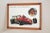 Ferrari Gilles Villenueve 80's mirror painting. This piece has an attribution mark, I am sure that it is completely...