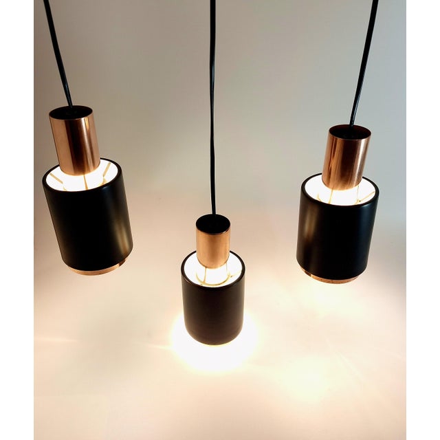Metal Tunika Pendant Light for Fog & Mørup, 1960s For Sale - Image 7 of 10