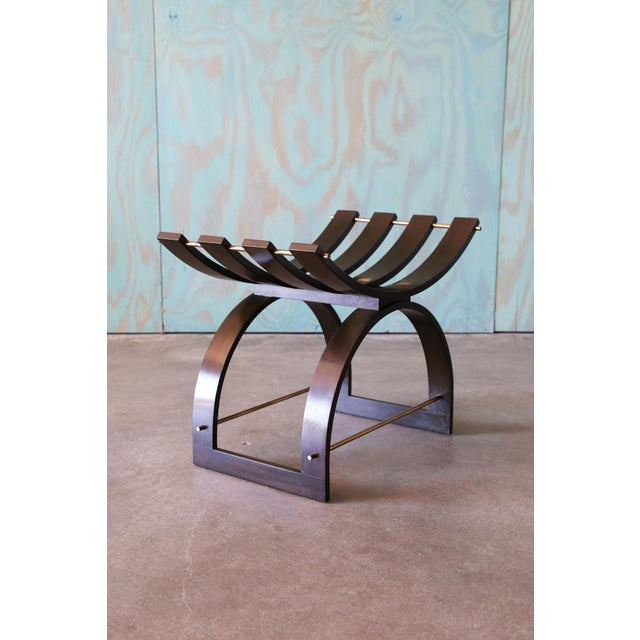 Mid-Century Modern Attributed to Harvey Probber Knights Bench Model 1173 C. 1950 Mid Century Modern For Sale - Image 3 of 14