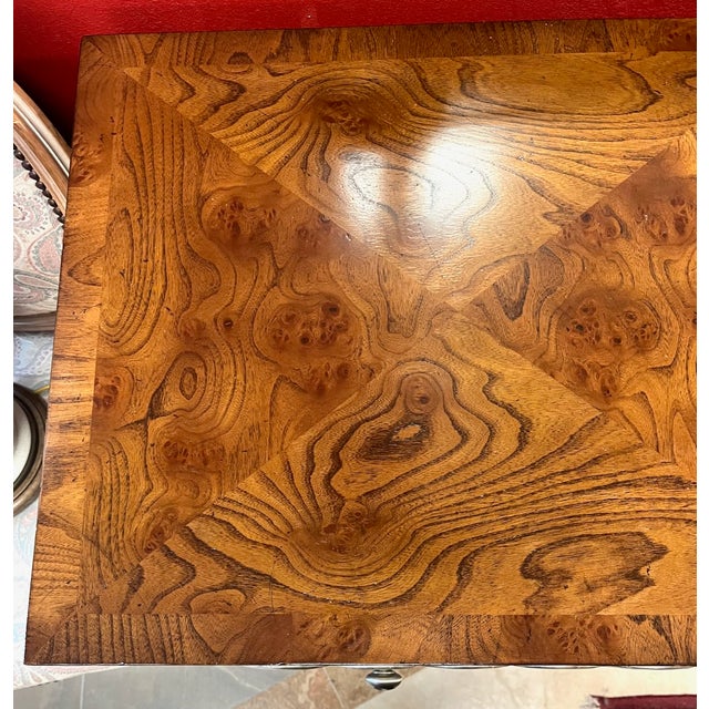 Chest With Silver Leaf and Burl Veneers For Sale - Image 10 of 12