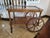 Beautiful rare find, two tier design, unbranded tea/bar cart with large front spoked wheels, rear casters, turned legs,...