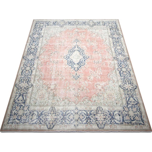 1950s Persian Kerman Rug For Sale In Los Angeles - Image 6 of 7