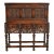 Lifetime Furniture Antique English Jacobean Carved Oak Drop Front Secretary Desk, Circa 1920s For Sale