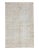 Textile 1960s Vintage Distressed Washed Out Cream Rug- 5′10″ × 9′6″ For Sale - Image 7 of 7