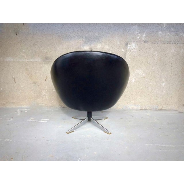 1960s Mid-Century Swivel Lounge Chair, 1960s For Sale - Image 5 of 9