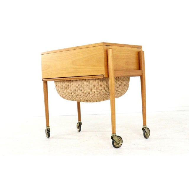 Vintage Lotus Sewing Box, 1960s For Sale - Image 13 of 13