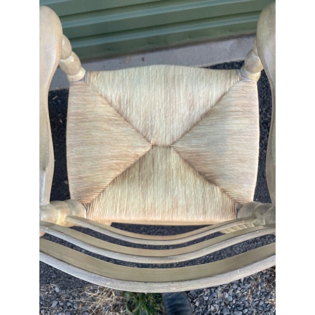 Tan Vintage Bobbin Chairs For Sale - Image 8 of 11