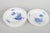 Royal Copenhagen Blue Flower Curved, set of five salad plates. Set of five plates in hand-painted porcelain from the Blue...