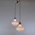 White, Red and Blue Murano Glass Pendants by Massimo Vignelli for Venini, 1950s For Sale - Image 10 of 11