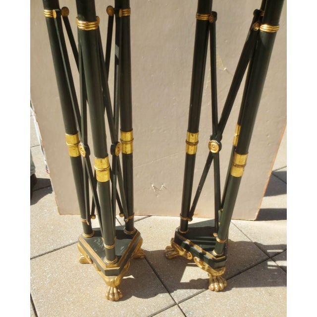 Pair of Directoire Style Pedistals -- A Pair of 2 For Sale In New York - Image 6 of 16