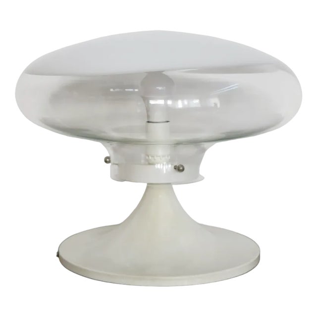 Gill Model Table Lamp attributed to Roberto Pamio for Leucos, Italy, 1960s For Sale