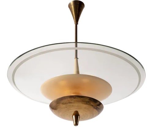 Ceiling Light attributed to Gino Sarfatti for Arteluce, 1950s