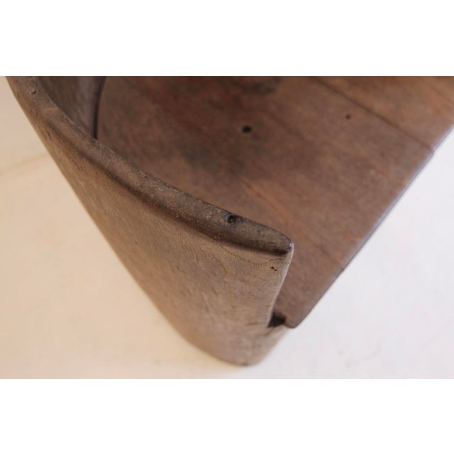 Scandinavian Folk Art Tree Stump Kubbstol Armchair For Sale - Image 15 of 18