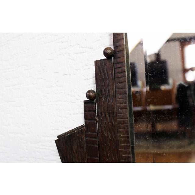 Art Deco Mirror, 1930s For Sale - Image 9 of 12