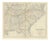 Antique Map of the South Eastern United States with Cape Hatteras, 1860 For Sale