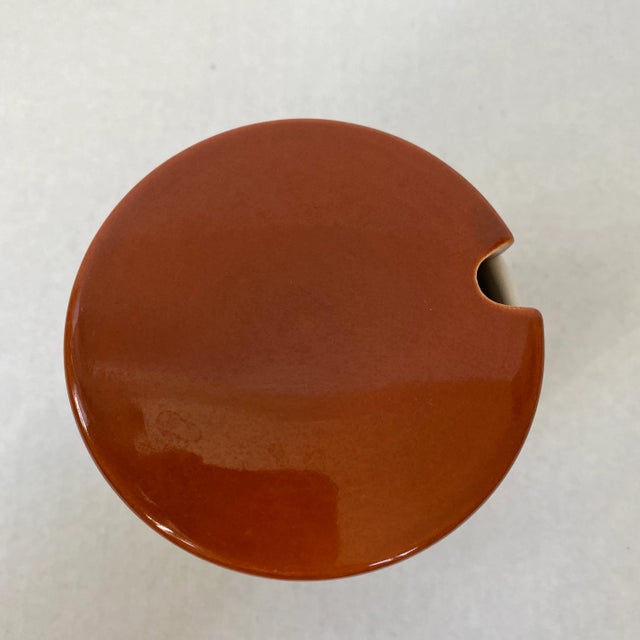Mid-Century Modern Mid Century Jam Jar With Lid For Sale - Image 3 of 7