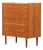 Mid-Century Danish Teak Chest of Drawers from Genega Mobler, 1960s For Sale
