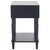 Siobhan Accent Table with Storage Drawer in Navy For Sale - Image 9 of 10
